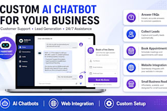 build a custom ai chatbot or ai assistant for your business