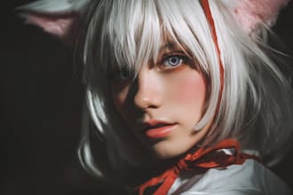 do a anime character