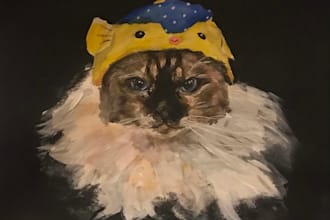 paint your pets portrait