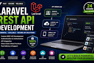 build laravel rest API for your web or mobile app
