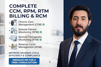 handle ccm rpm and rtm billing and revenue cycle management
