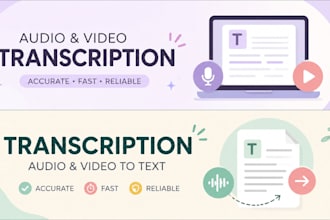 manually transcribe audio or video with high accuracy