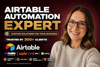 do airtable automation, airtable database crm, zapier, n8n ai, softr webapp
