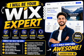 build wix website, edit wix website, wix design, wix developer, redesign wix
