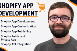develop shopify app, shopify custom app, private app, public app, shopify API