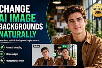 change the background of your ai generated image naturally