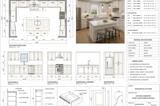 design kitchen cabinetry shop drawing pantry and residential interior