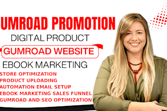 setup gumroad store gumroad book promotion, gumroad digital product gumroad seo