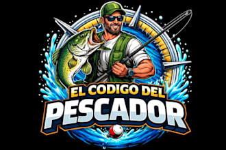design best fishing team and boat charter logo in 24 hours