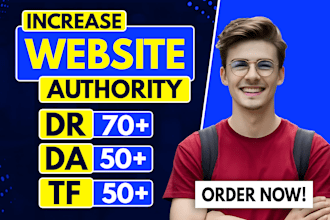 increase ahrefs domain rating DR 70 plus