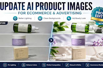 update ai product images for ecommerce and advertising
