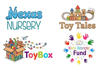 design childcare, education, university, kids and children logo