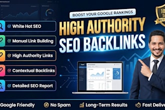 build high authority white hat SEO backlinks
