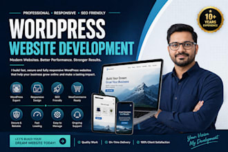 build a modern wordpress website
