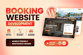 hotel booking website, resort or airbnb clone website