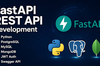 develop fastapi rest API with python and postgresql