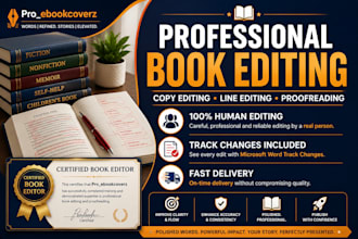 professionally edit your manuscript
