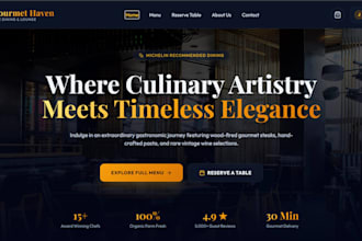 build a responsive full stack web application