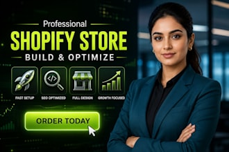 create, design, and develop your shopify online store