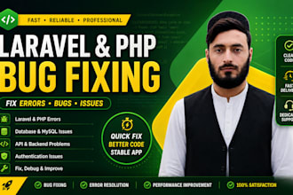 fix PHP laravel bugs and errors