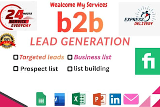 do b2b lead generation and build a prospect email list