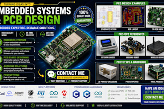 do embedded systems firmware development pcb board designing arduino prototyping