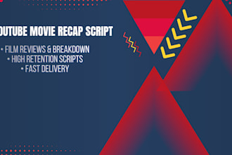 write engaging youtube movie recap and film review scripts