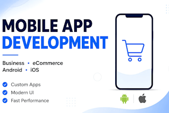 mobile app for buiness ecommerce