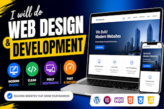 do web design and develoment