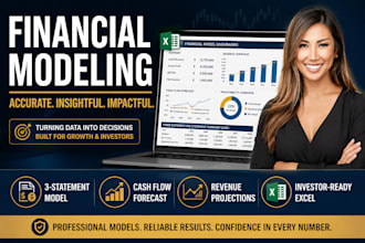 build a 3 statement financial model and forecast in excel