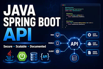 develop secure java spring boot rest apis
