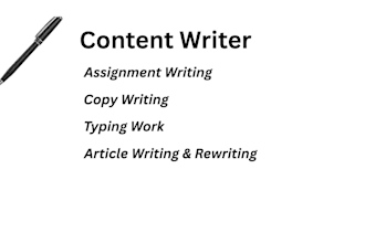 do typing and article rewriting