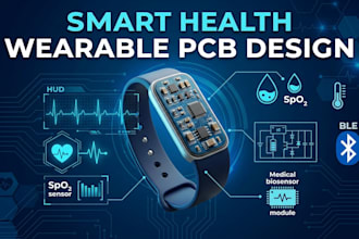 design smart health monitoring wearable pcb for medical devices