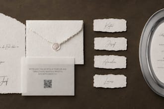 design your custom wedding stationery