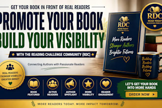 register your book, build your visibility to rank with the reading challenge