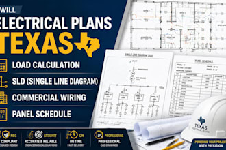 electrical plans texas load calculation sld commercial wiring panel schedule