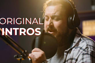 do podcast jingle, podcast intro music, radio jingle, background music for you