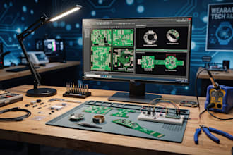 design wearable pcb breadboard pcb flexible pcb and reverse engineer pcb