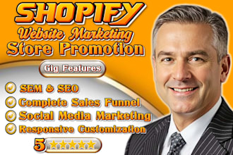 promote shopify store with ecommerce marketing and tiktok shop ads