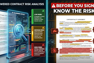 analyze your contract for risks, obligations, and key clauses