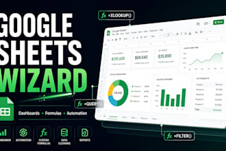 be your google sheets wizard