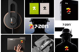 saas startup logo branding design enterprise style