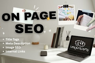 do on page SEO optimization for your website