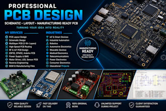 custom pcb iot electronics and embedded hardware gerber files industrial pcb