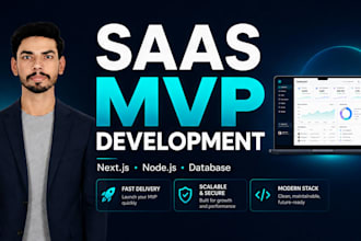 build your saas mvp with next js react and node js