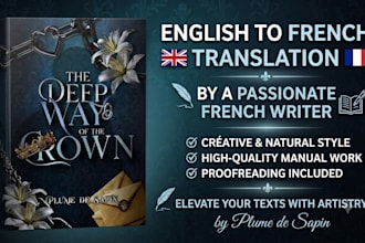 translate your book english to french