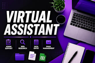 be your professional virtual assistant for business and online tasks
