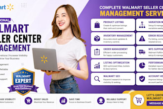 be your walmart virtual assistant for seller center management