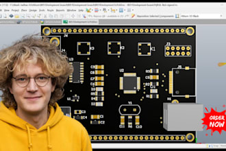 design schematic, pcb layout for esp32, stm32, nrf52, raspberry pi, cm4, cm5