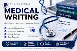 write professional medical manuscripts, systematic reviews